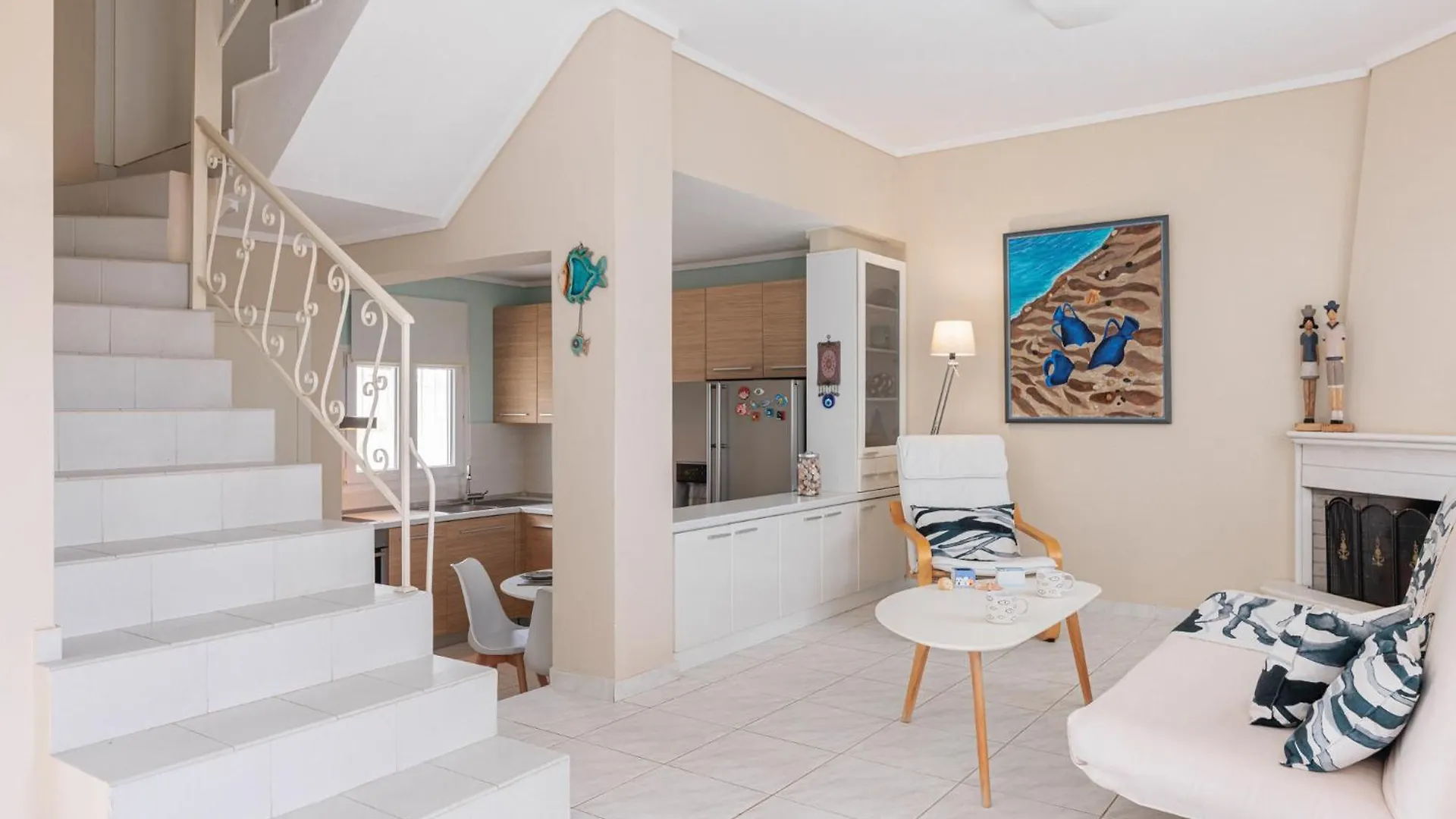 דירה אורמוס פנגיאס F & B Summer Collection - Sithonia - Family Maisonette